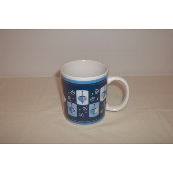 Rite Lite Ltd Menorah Hanukkah Chanukah Coffee Mug Cup Susan Fischer Weis. - Picture 1 of 4